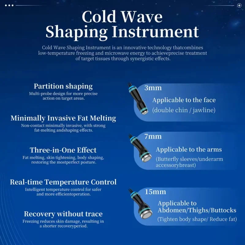 Ice Microwave 2.45GHz Skin Tightening Machine