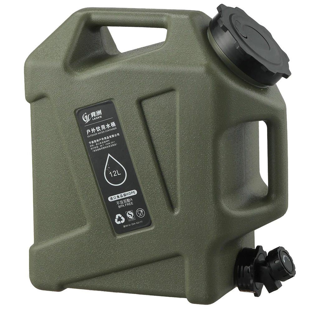 APWIKOGER 12L Camping Water Container Water Storage Carrier
