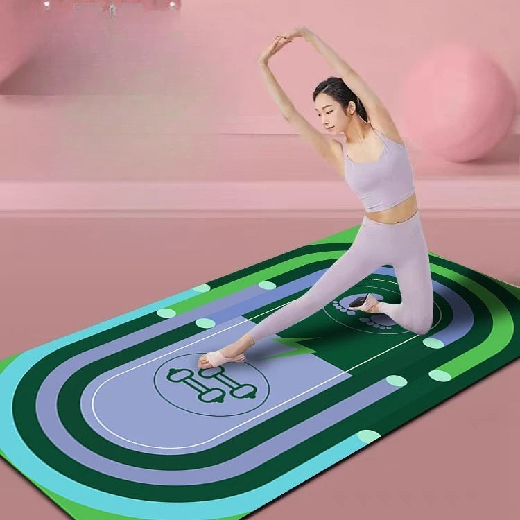 Yoga Mat Rug Double Sided Shock Absorbing Eco Friendly