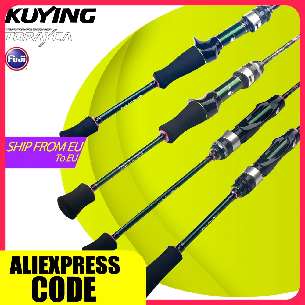 Kuying Teton Stream Spinning Rod Carbon Fuji Fast Action