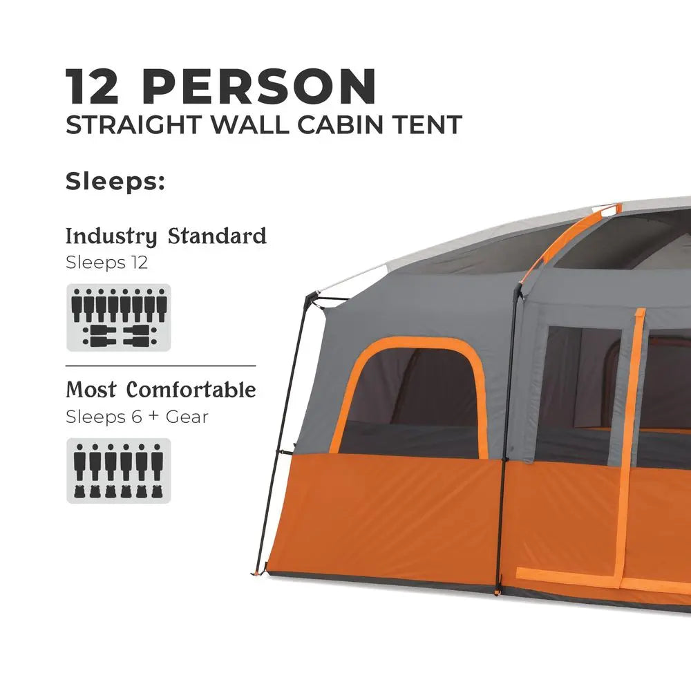 YTYIN Family Cabin Tent For Car Camping