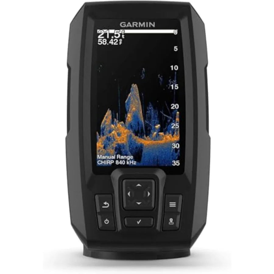 Fishfinder for Boats with PVC Housing and LCD Display