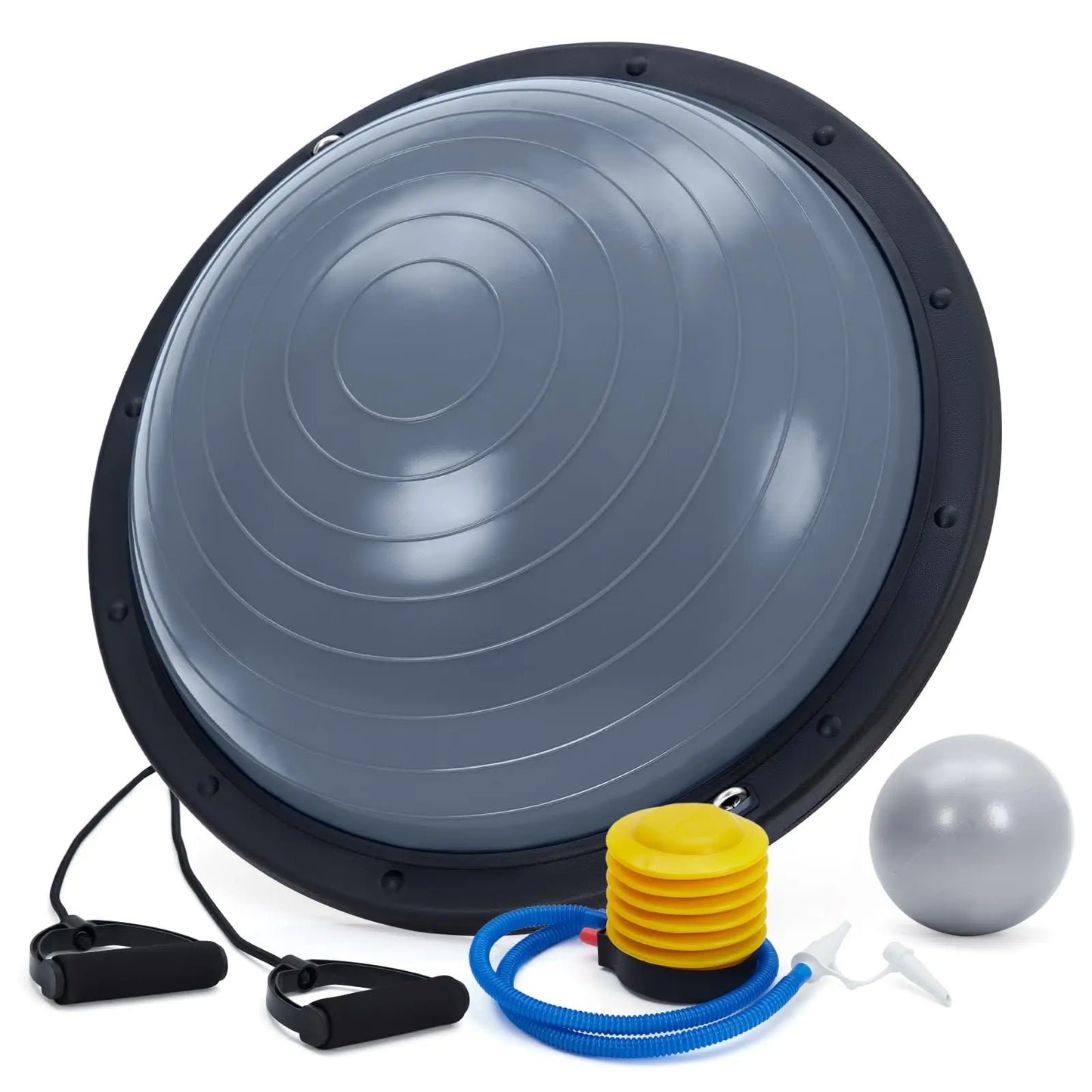 Yoga Balance Half Ball Inflatable With Nonslip Base