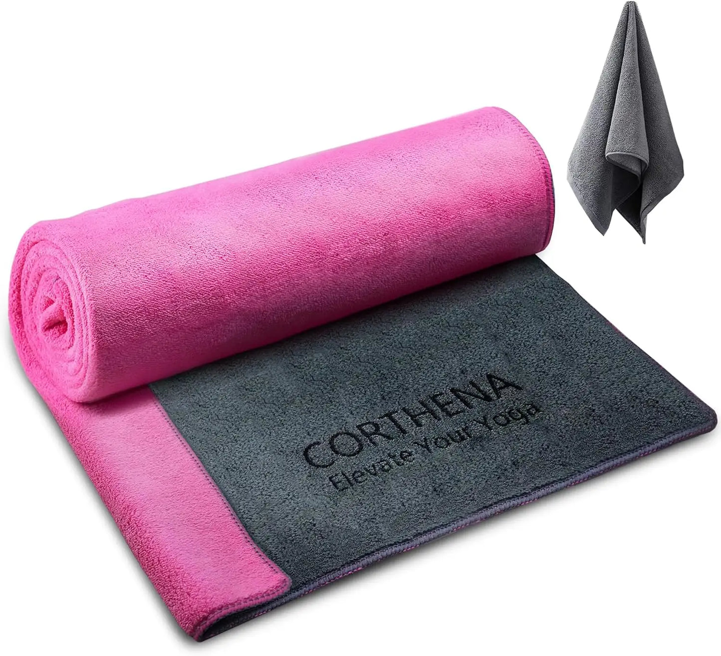 600GSM Extra Thick Yoga Mat Towel for Hot Yoga Fitness