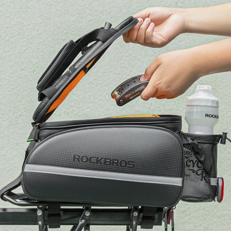 Rockbros Bicycle Seat Bag Rear Pannier for MTB Travel