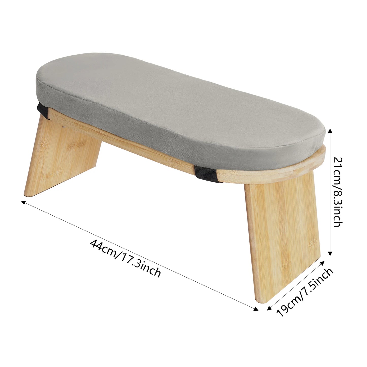 Bymaocar Foldable Meditation Bench For Kneeling Prayer Yoga