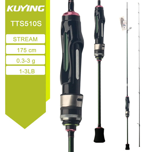 Kuying Teton Stream Spinning Rod Carbon Fuji Fast Action