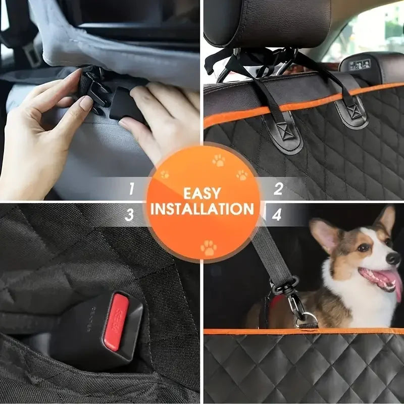 Dog Car Seat Cover Universal Waterproof Hammock Nonslip