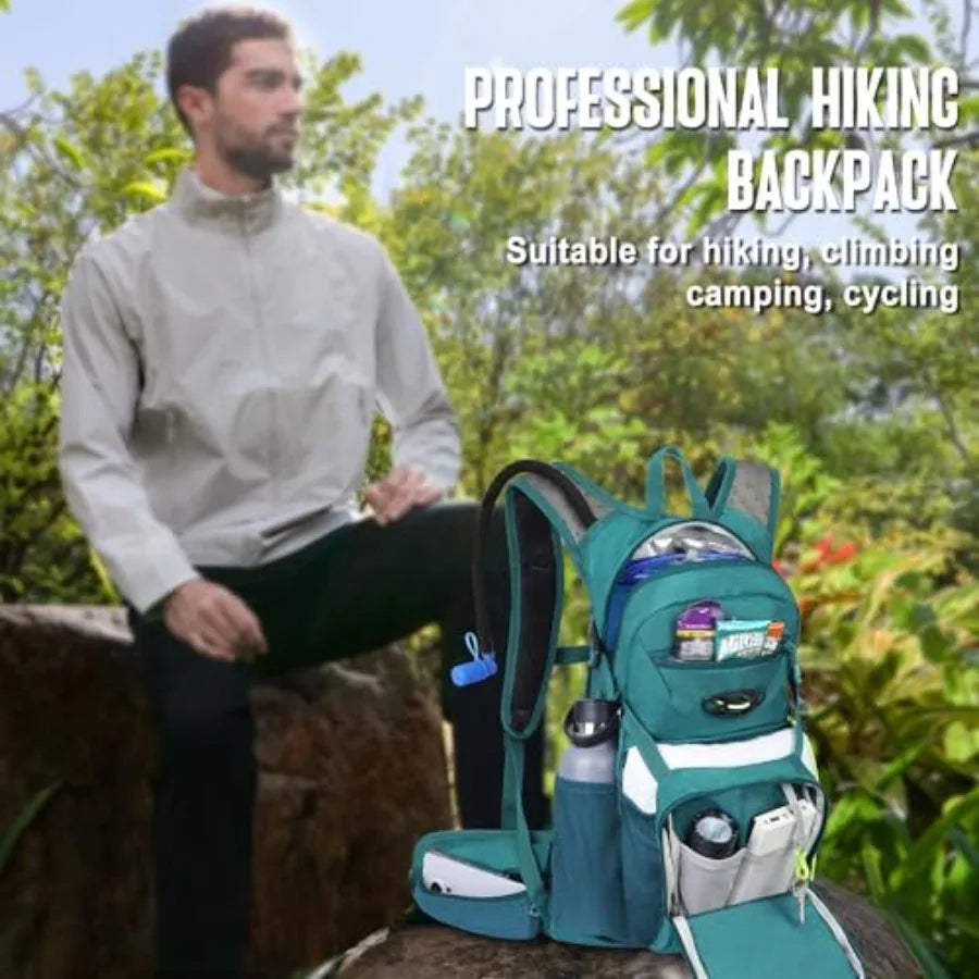 Hydration Backpack For Hiking Insulated Water Bladder