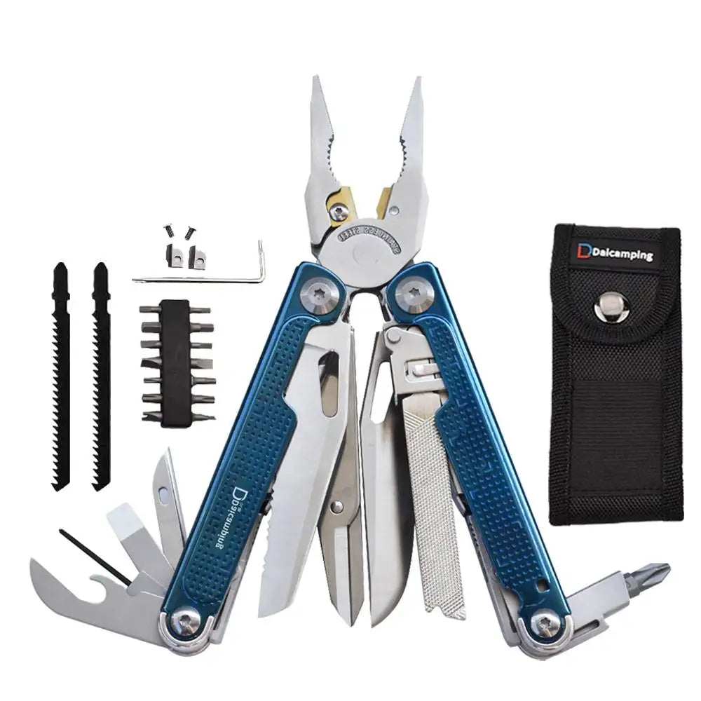 Daicamping DL30 Multitool Folding Knife Scissors EDC Plier