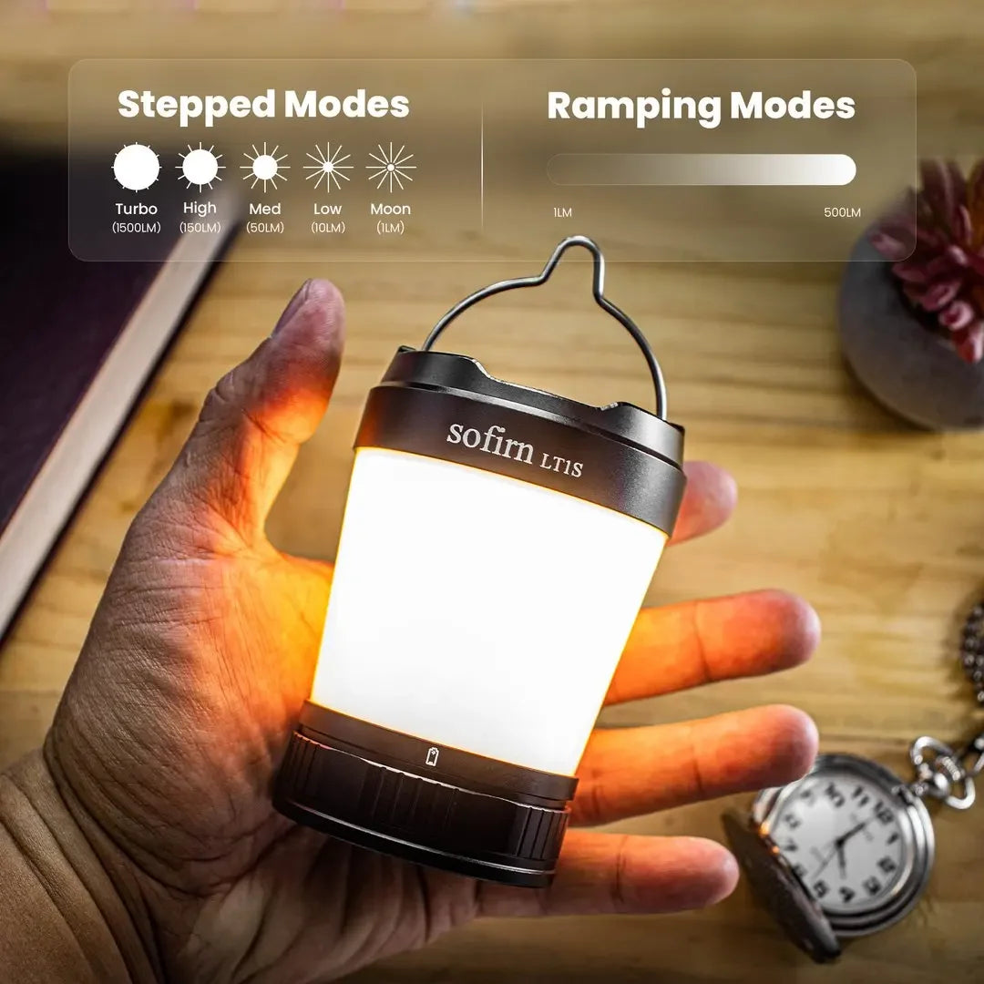 Sofirn LT1S USB C Rechargeable Camping Emergency Lantern