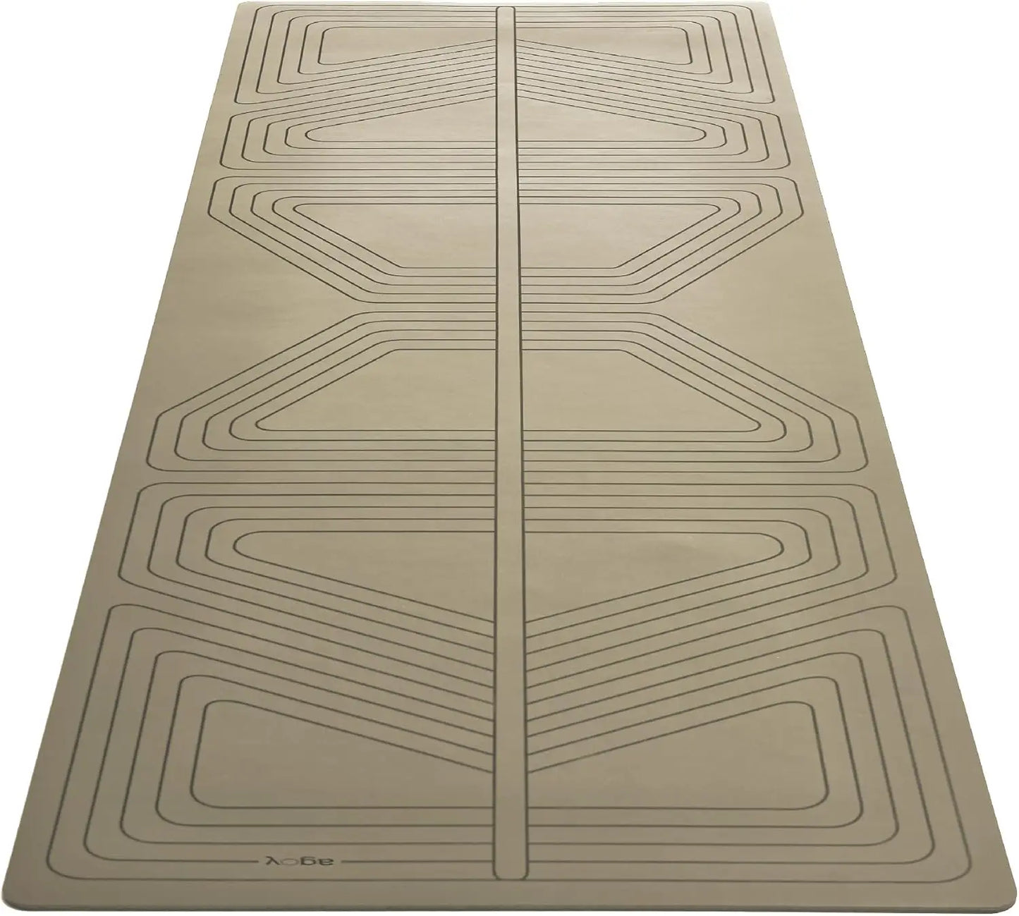 Premium Non Slip Yoga Mat With Laser Etched Alignment Grip