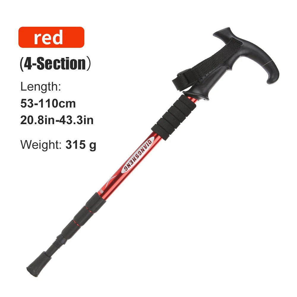 WEST TUNE Outdoor Folding Trekking Pole