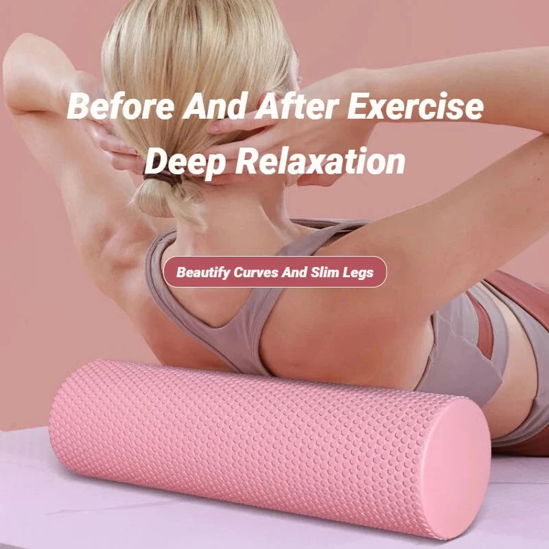 Hexagonal EVA Foam Yoga Roller For Pilates Workouts