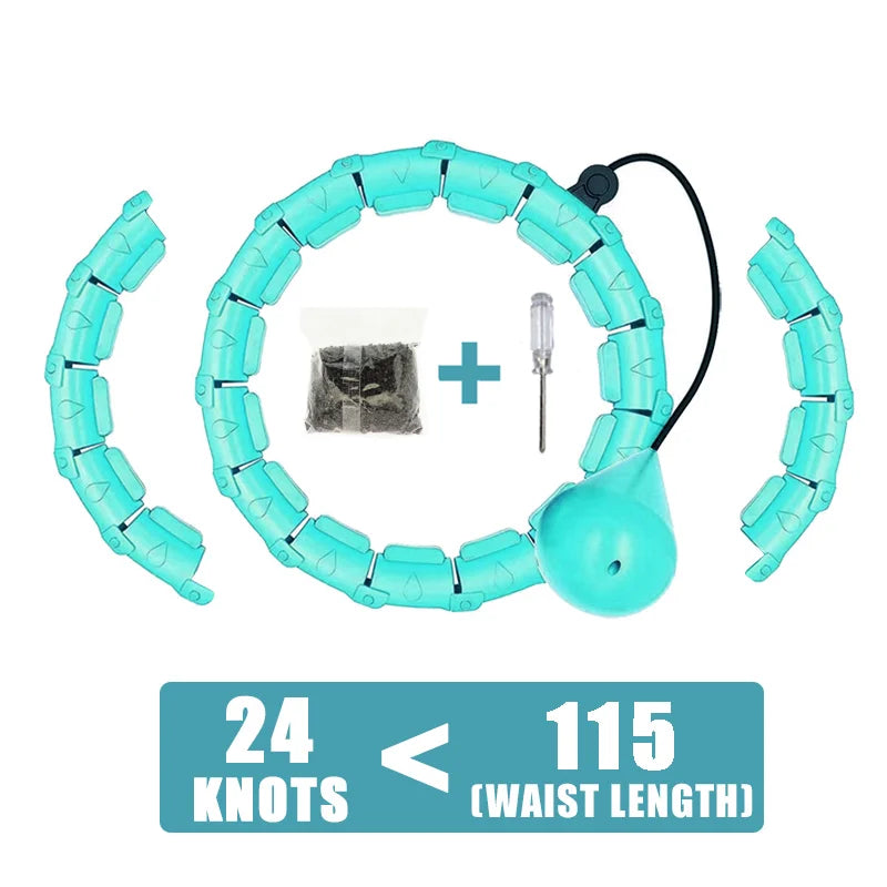 Weighted Fitness Circle Hoops For Waist And Abdomen