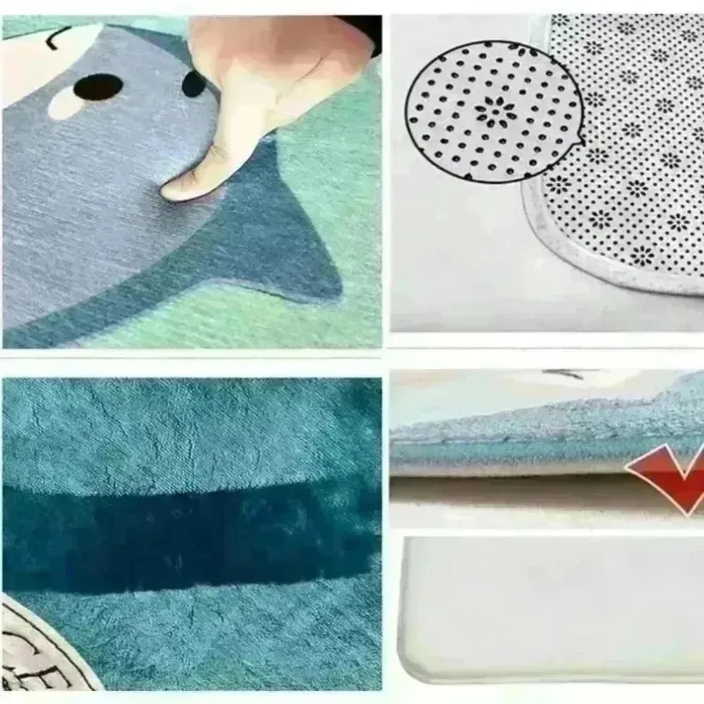 Yoga Mat Rug Double Sided Shock Absorbing Eco Friendly