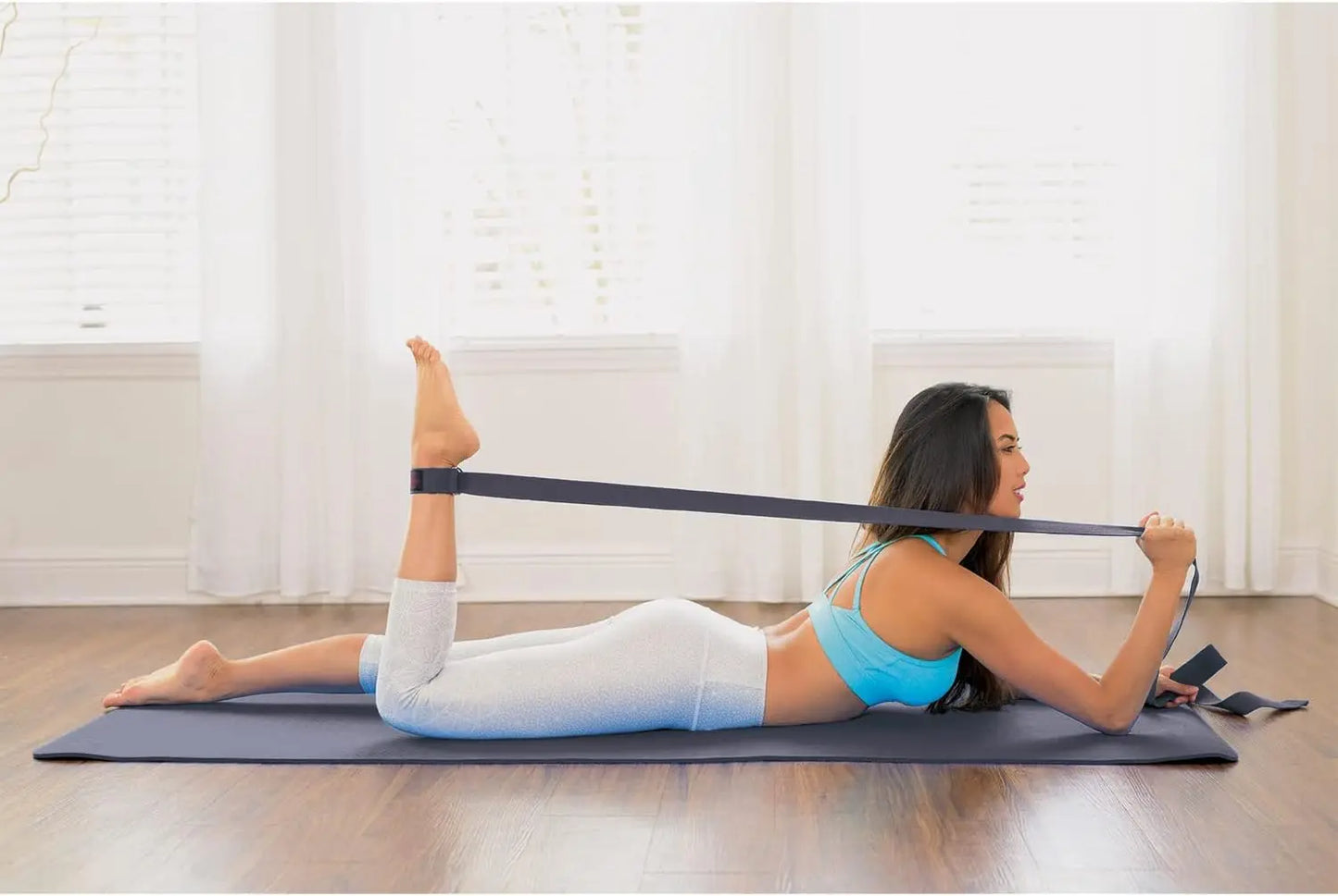 Yoga Kit 7 Piece Cushioned Mat Blocks Strap Towels Bag