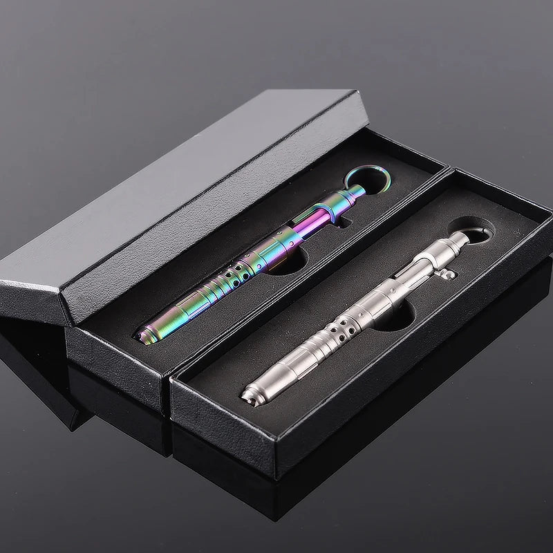 Titanium TC4 Bolt Tactical Pen Multifunction EDC Tool
