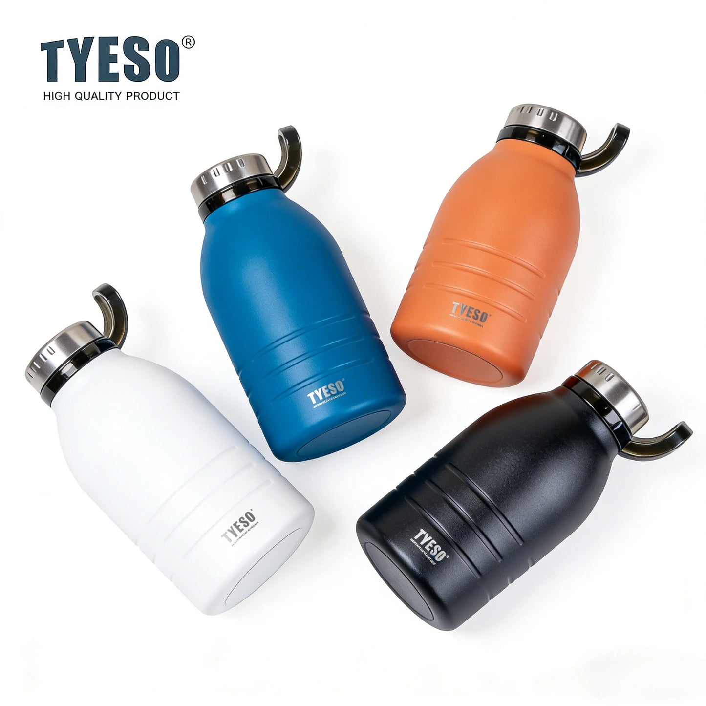 Tyeso Vacuum Insulated Thermos Flask For Hiking