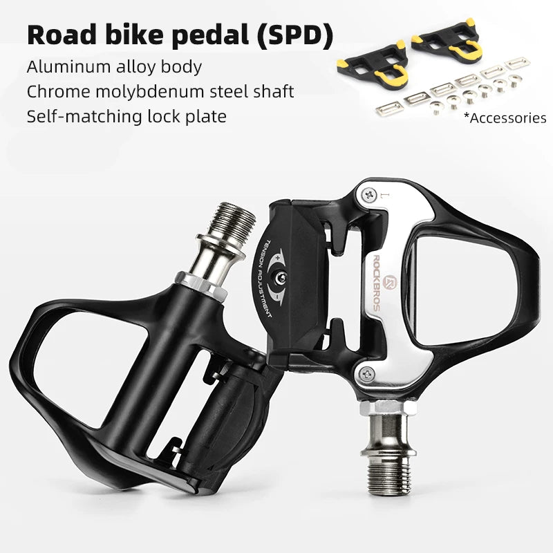 ROCKBROS SPD SL Self Locking Pedals Ultralight Aluminum