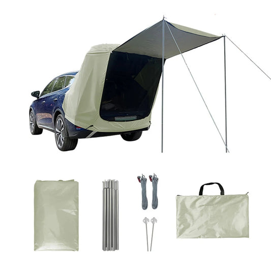 Car Rear Extension Tent for Outdoor Camping Sunshade