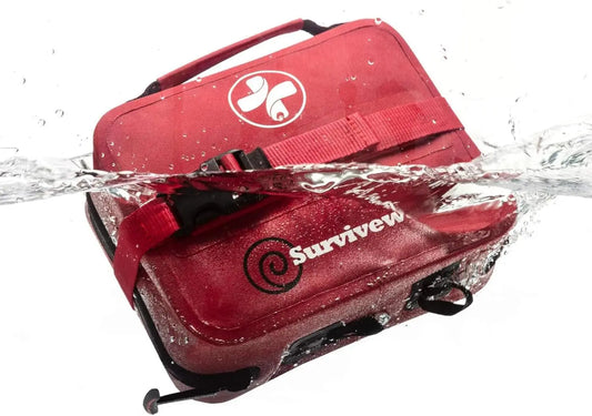 Waterproof Survival First Aid Kit 184 Pcs For Camping