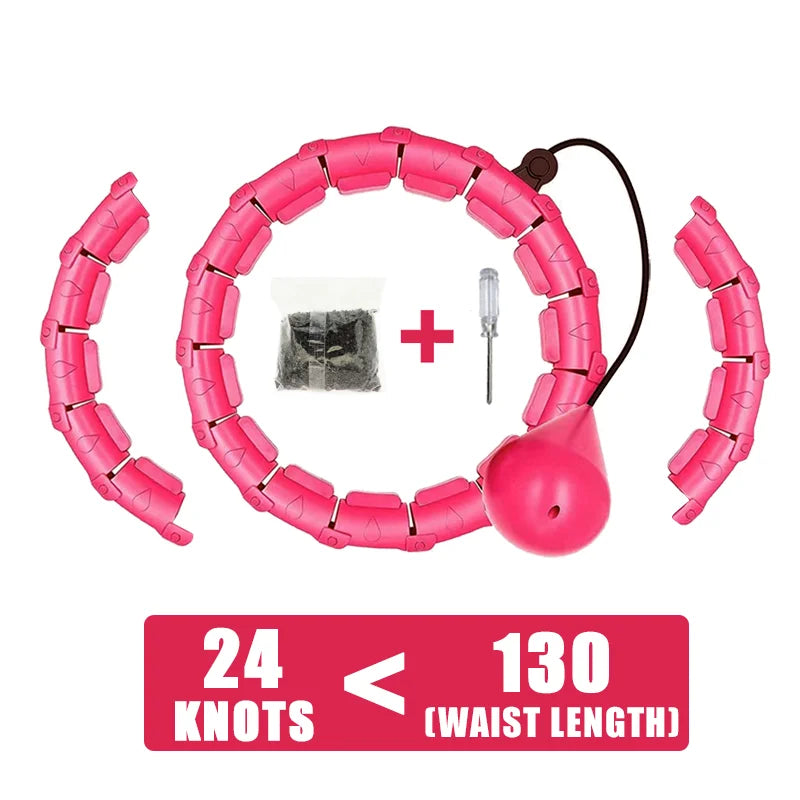 Weighted Fitness Circle Hoops For Waist And Abdomen