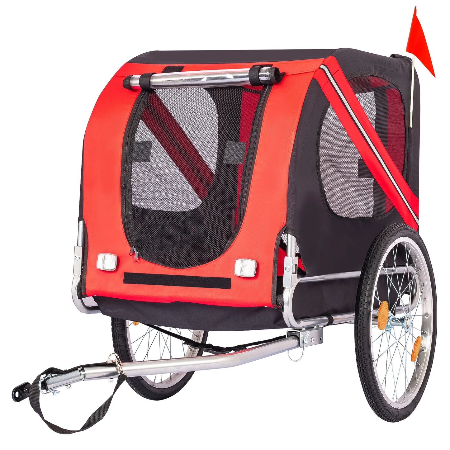 TWISTER.CK Foldable Dog Bike Trailer Carrier