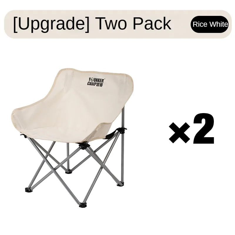Outdoor Folding Moon Chair For Camping
