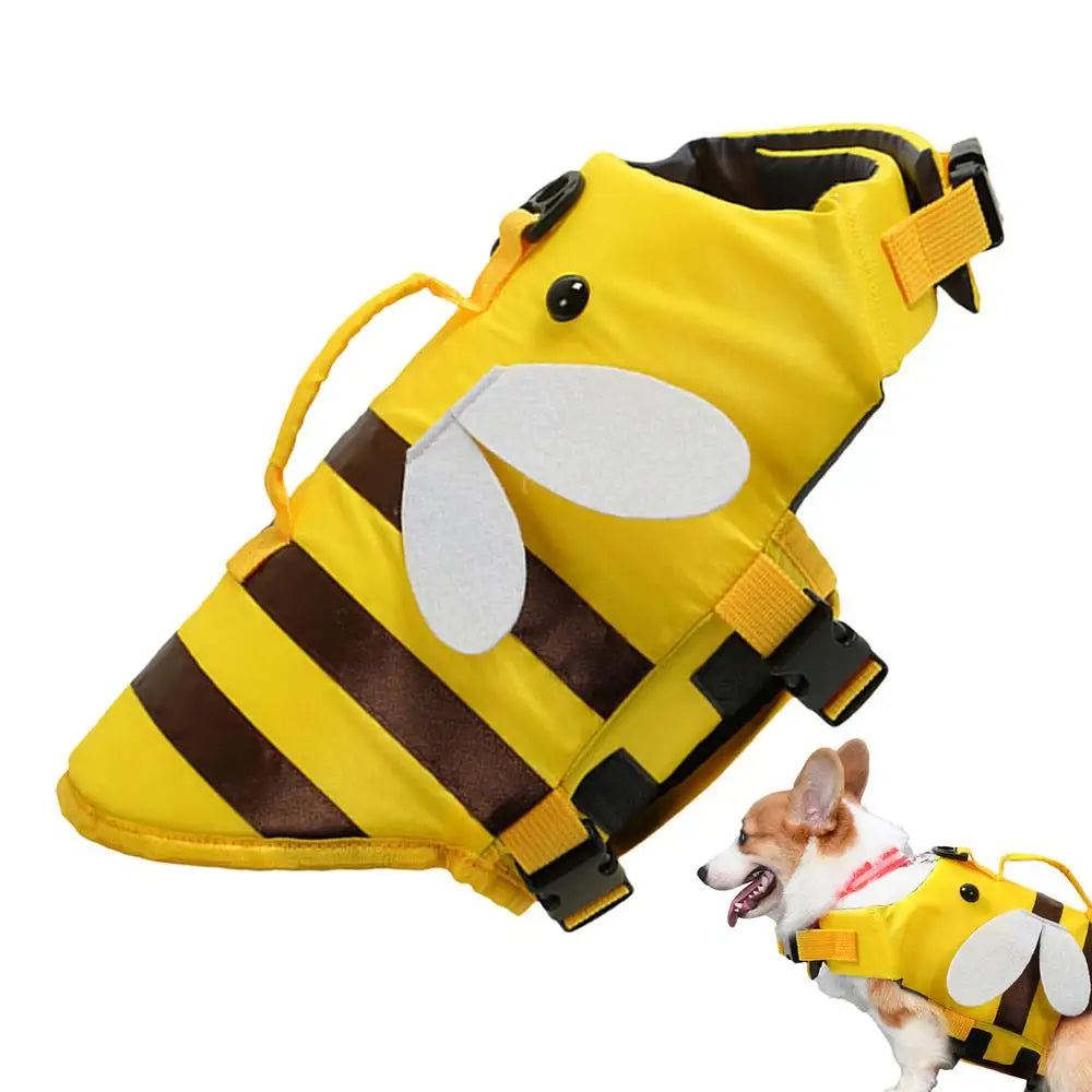 Dog Life Vest Ripstop Waterproof With Handle for Boating