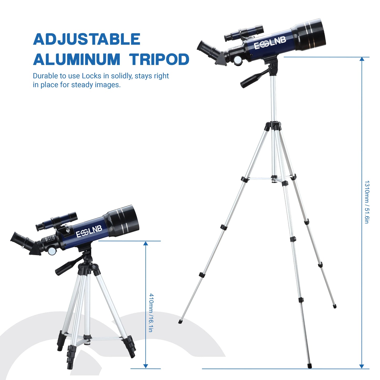 Telescope 36070 With High Tripod Mobile Holder Moon