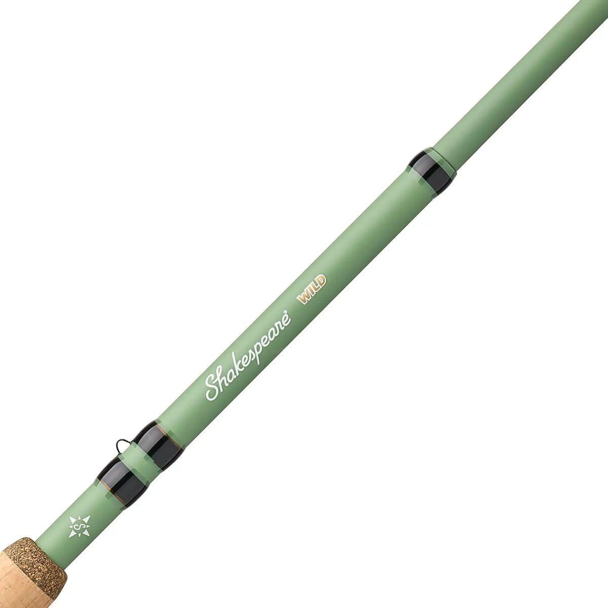 Two Piece Spinning Fishing Rod And Reel Combo