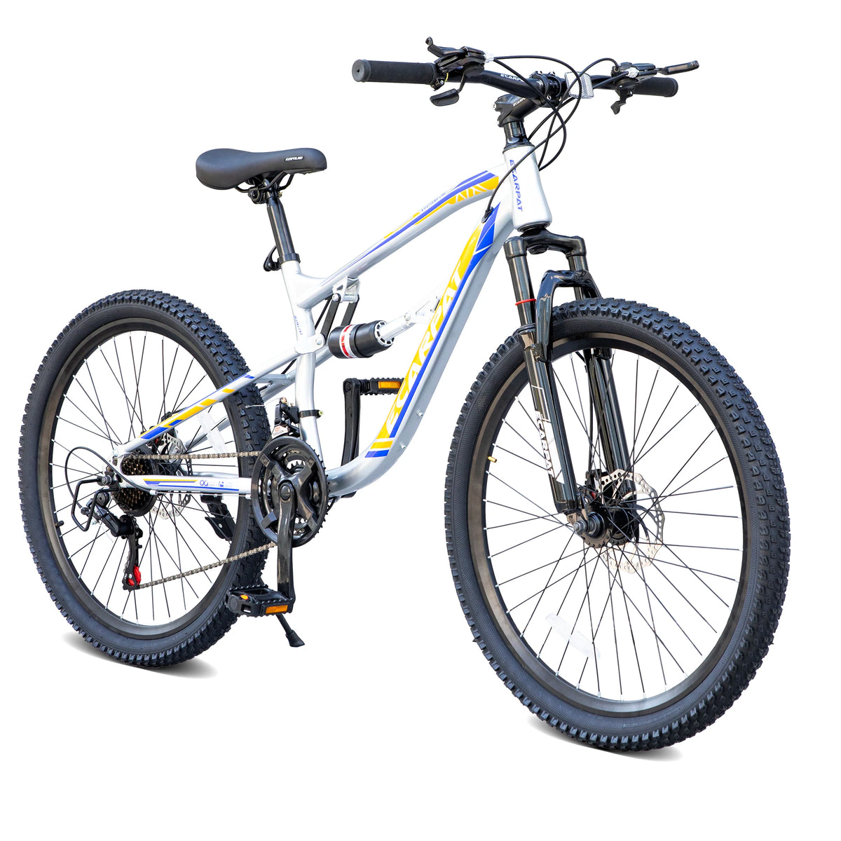Ecarpat Mountain Bike With 21 Speed And Disc Brakes