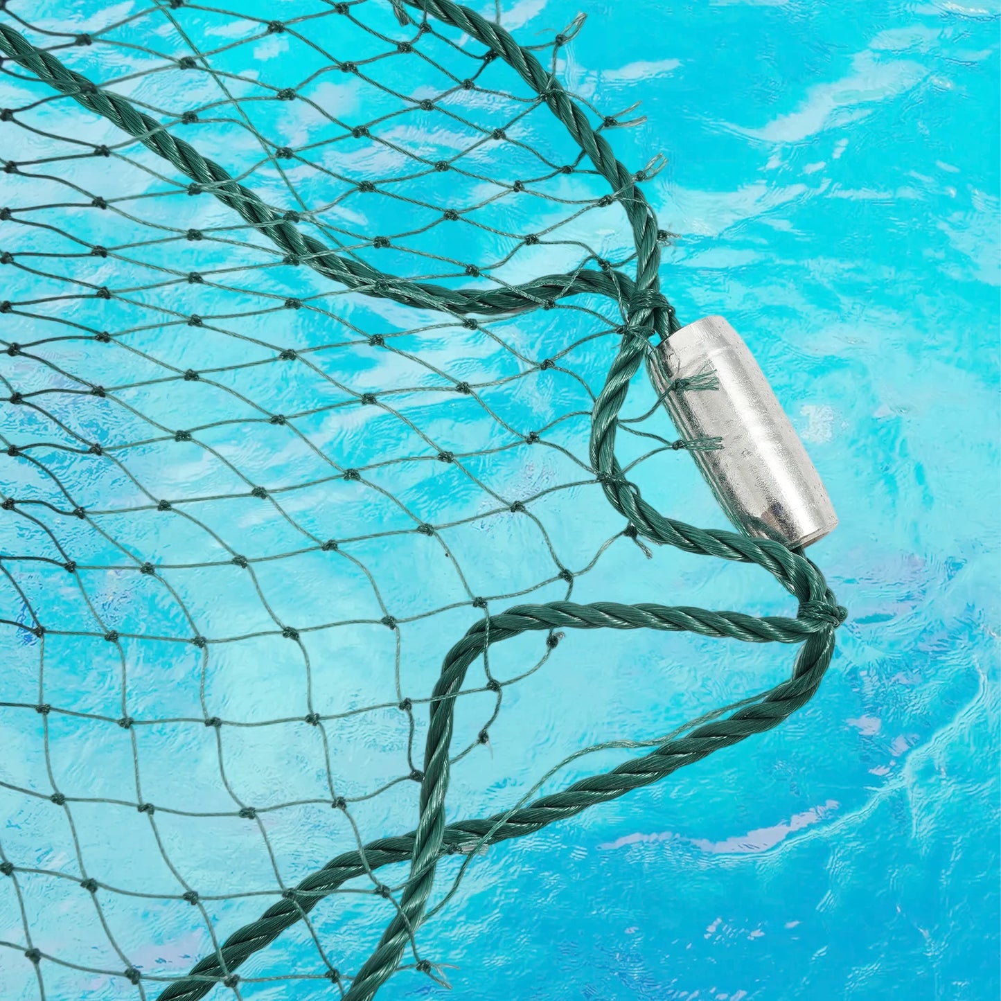 Bymaocar Fishing Drag Net With Weights And Floats
