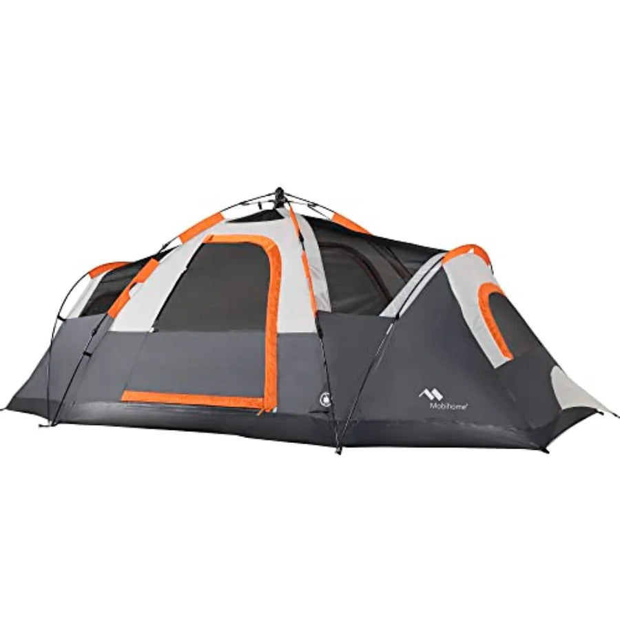 Family Camping Tent Quick Setup Pop Up Dome with Rainfly