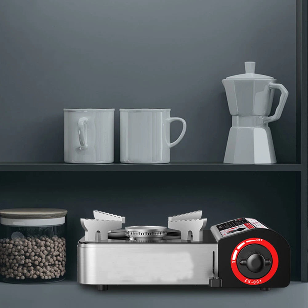 Alloet Single Burner Butane Stove Windproof Indoor Outdoor