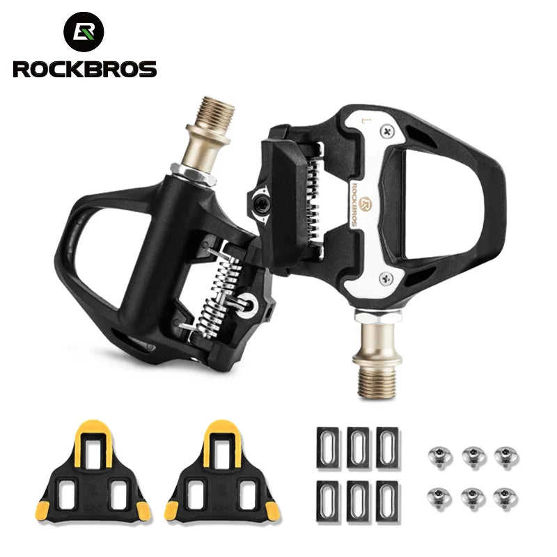 ROCKBROS SPD SL Self Locking Pedals Ultralight Aluminum