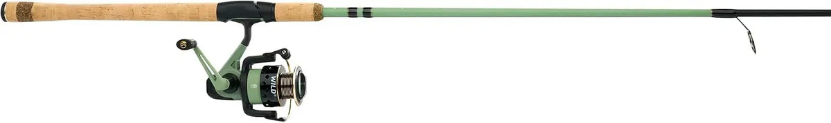 Two Piece Spinning Fishing Rod And Reel Combo