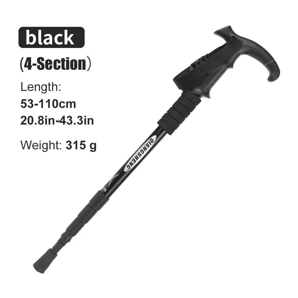 WEST TUNE Outdoor Folding Trekking Pole