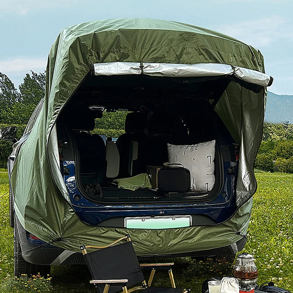 Car Rear Extension Tent for Outdoor Camping Sunshade