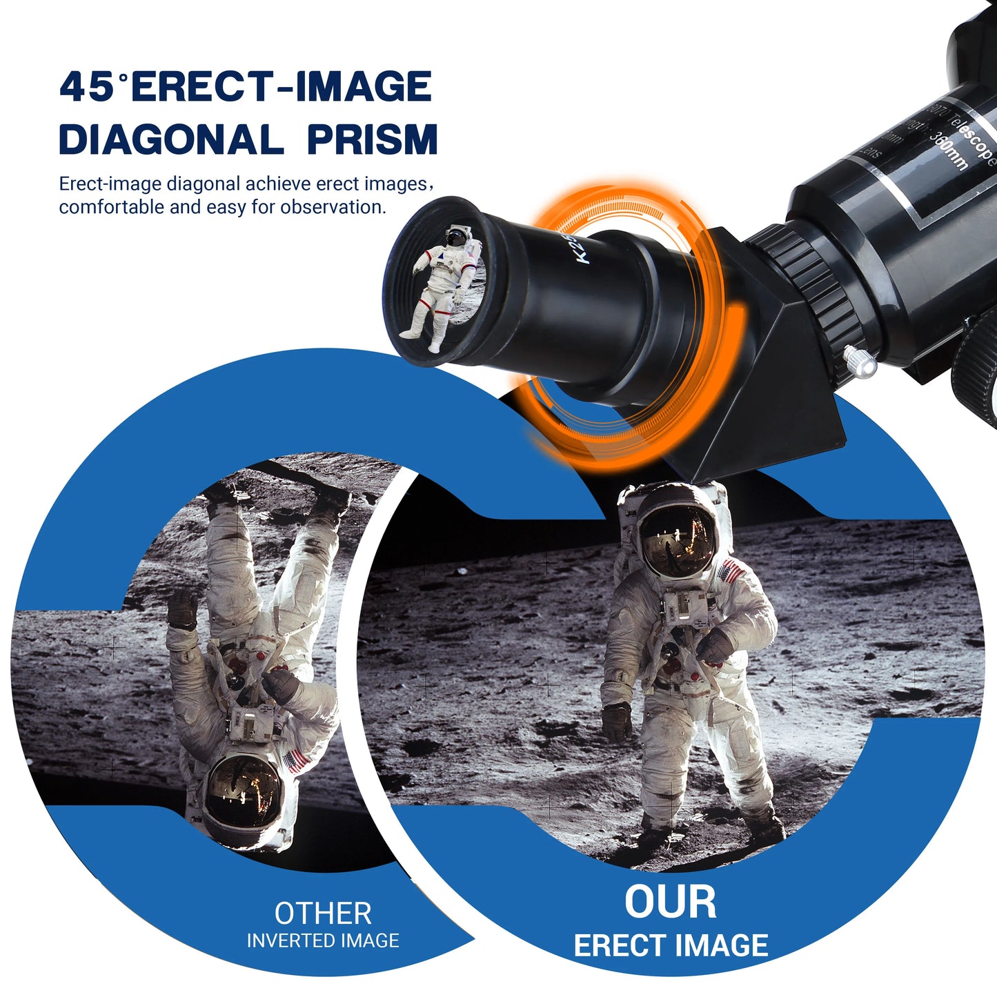 Telescope 36070 With High Tripod Mobile Holder Moon
