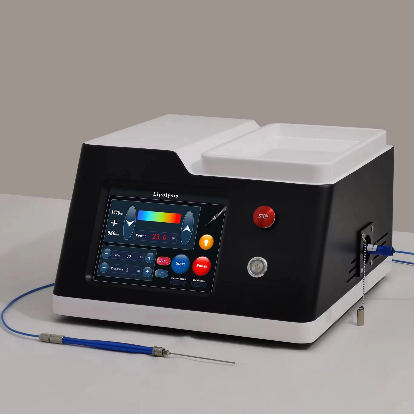 Portable Lipo Laser Machine 980nm 1470nm for Skin Tightening
