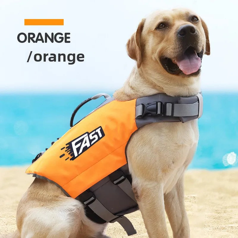 Dog Life Jacket Safety Vest Adjustable Reflective For Pets