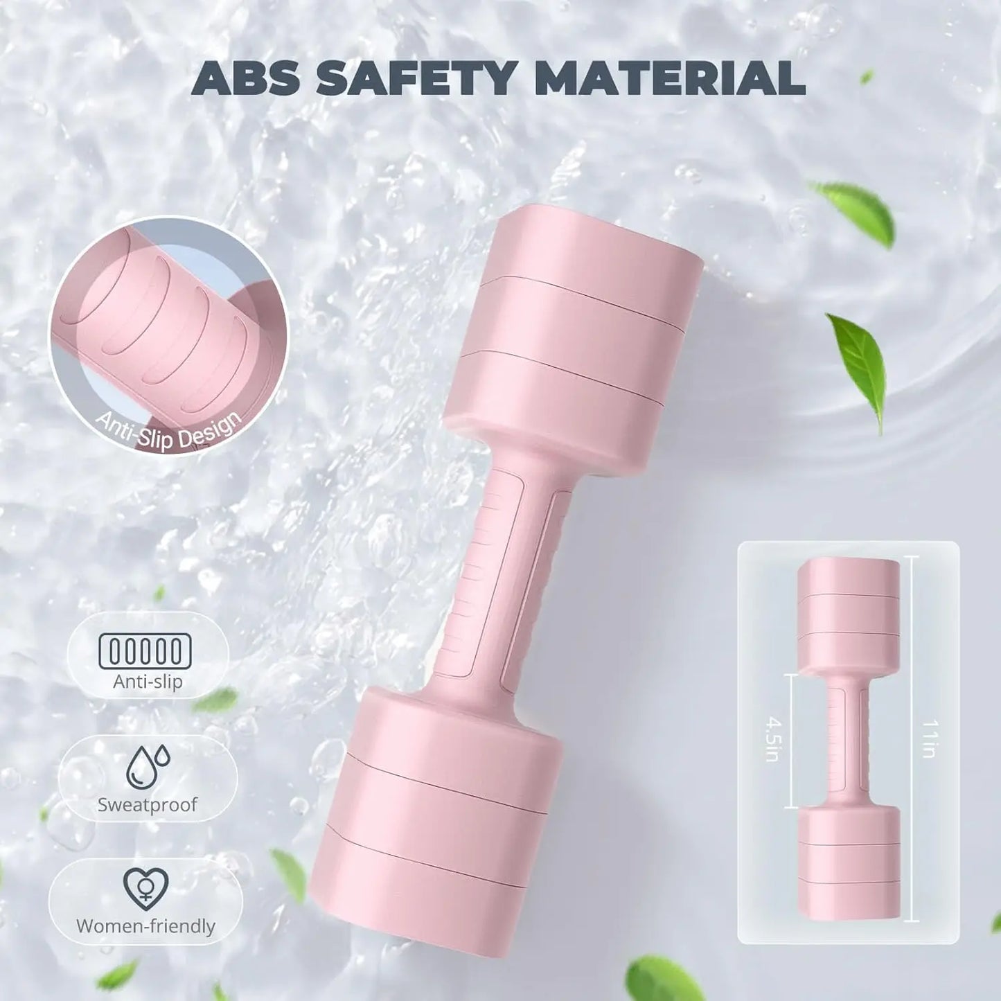 Adjustable Dumbbell Set 3 In 1 For Home Gym