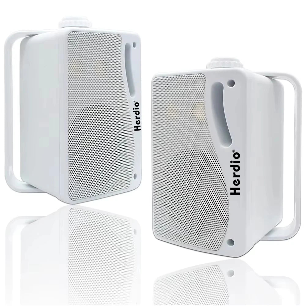 Herdio Outdoor Passive Speakers Pair 200W Three Way