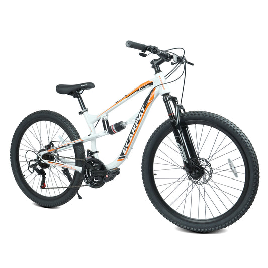 Ecarpat Mountain Bike With 21 Speed And Disc Brakes