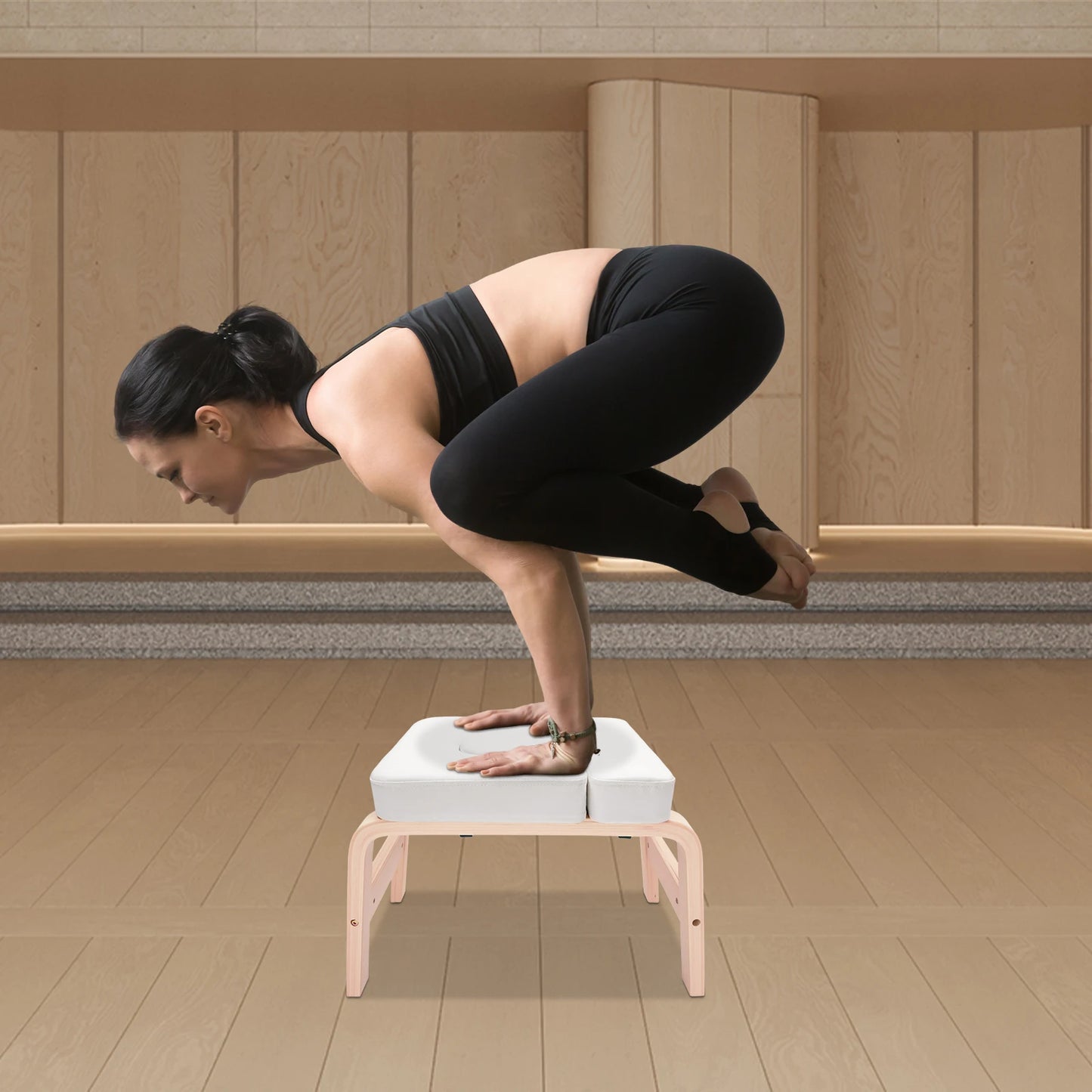 Bymaocar Yoga Headstand Inversion Bench for Gymnasts