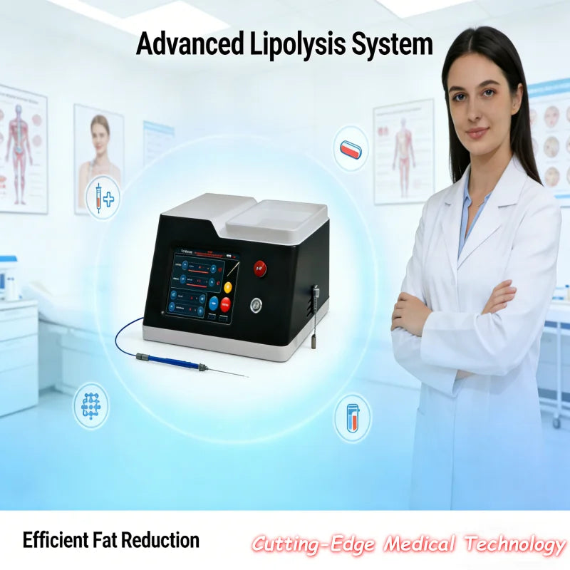 Portable Lipo Laser Machine 980nm 1470nm for Skin Tightening