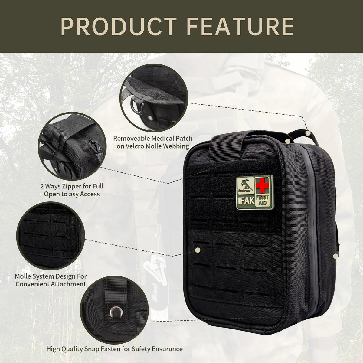 Medresq IFAK Emergency Bleeding Control Kit