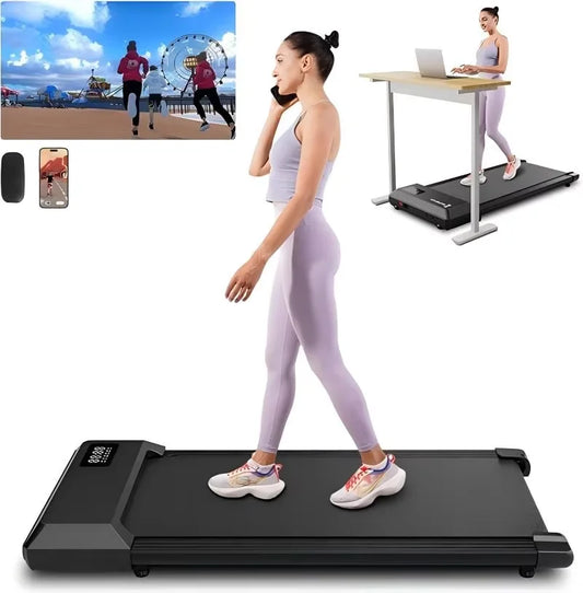 Superun 2 In 1 Home Office Treadmill With App